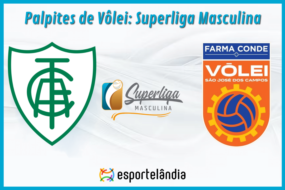 Palpites Vôlei: MOC América x Farma Conde São José – 20/01/2024 – Superliga Masculina