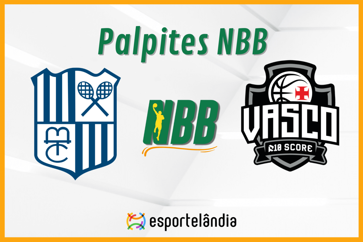 Palpites basquete: Minas x Vasco da Gama – NBB – 13/01/2024