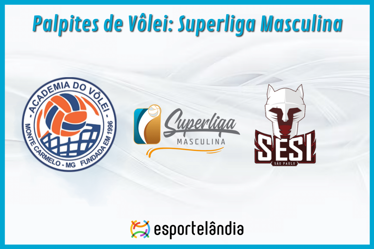 Palpites Vôlei: Monte Carmelo x Sesi Bauru – 16/01/2024 – Superliga Masculina