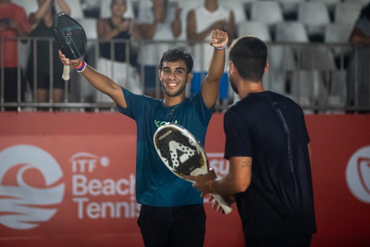 Brasileiros vencem etapa do mundial de Beach Tennis, no Guarujá