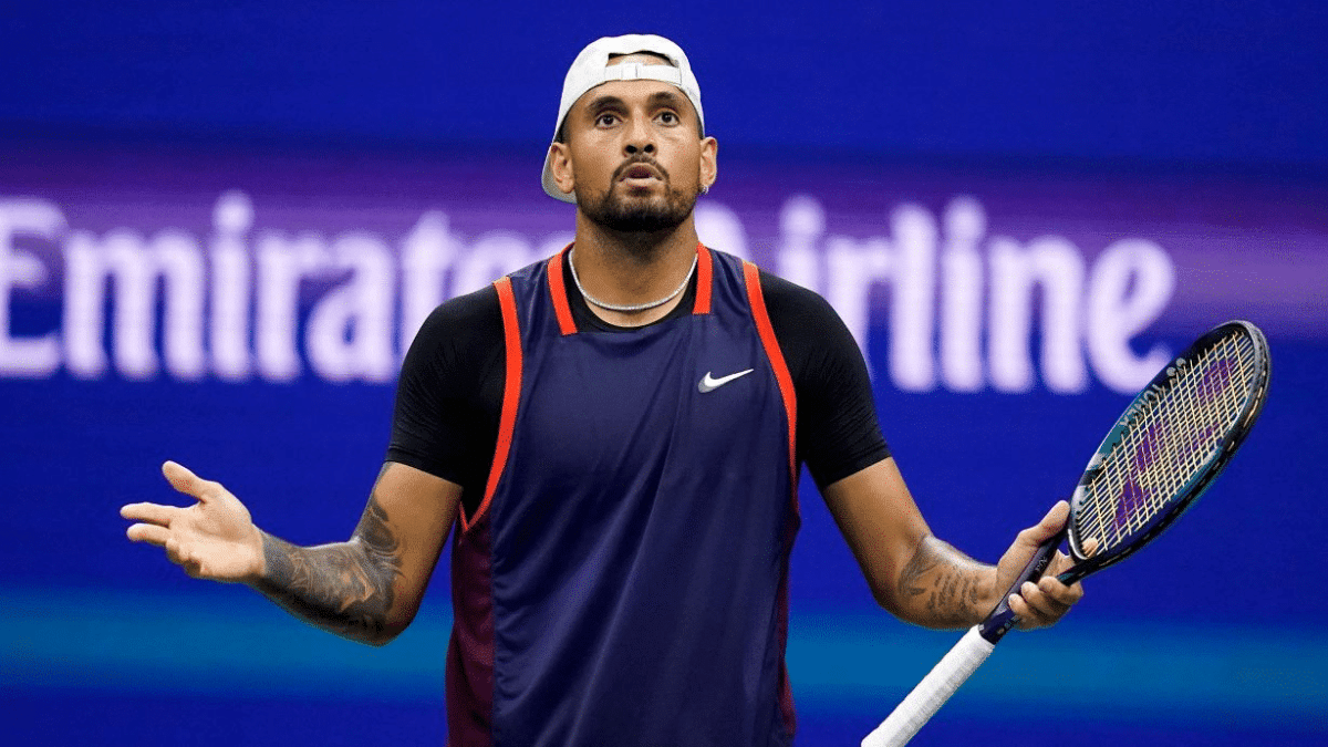 Nick Kyrgios rebate comentários sobre sua aposentadoria: “Bobagem”