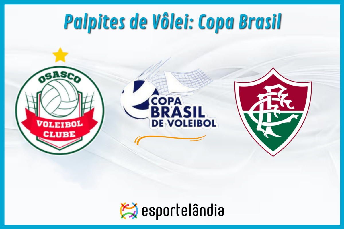 Palpites Vôlei: Osasco x Fluminense – 22/01/2024 – Copa Brasil