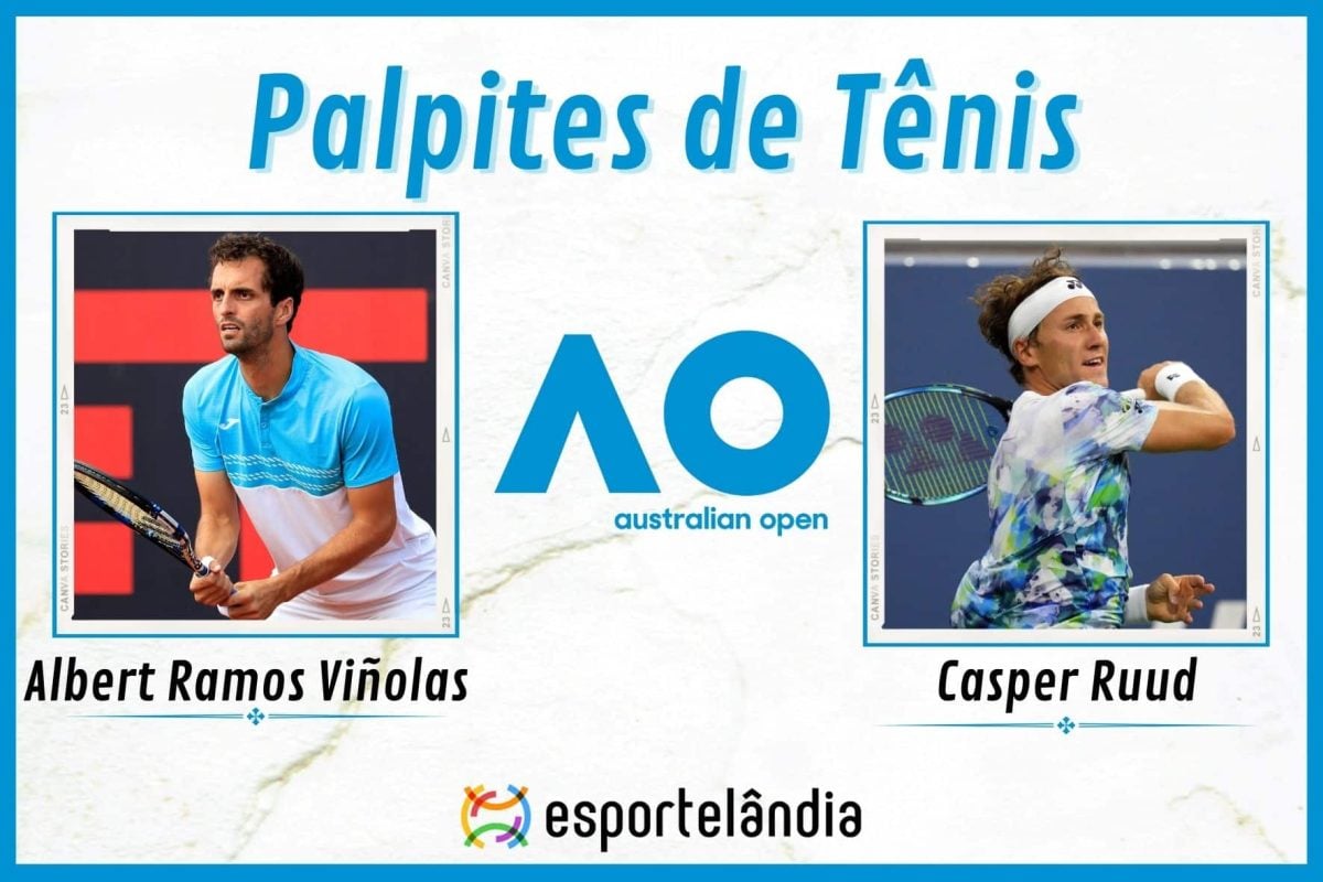 Palpites Tênis: Albert Ramos Viñolas x Casper Ruud – 13/01