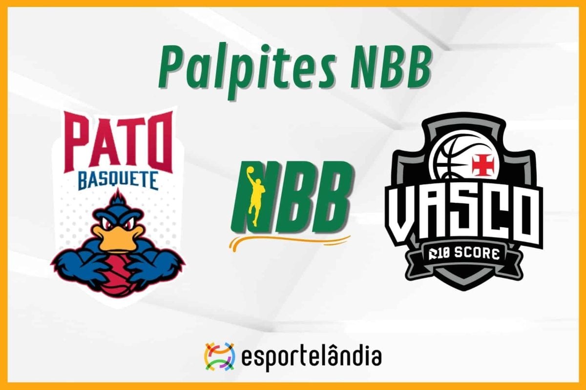 Palpites basquete: Pato Basquete x Vasco da Gama – NBB – 15/01/2024