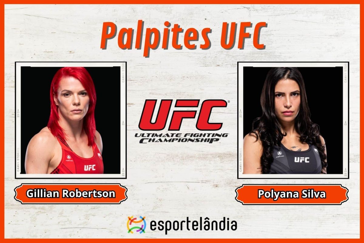 Palpites UFC: Gillian Robertson x Polyana Viana – 20/01
