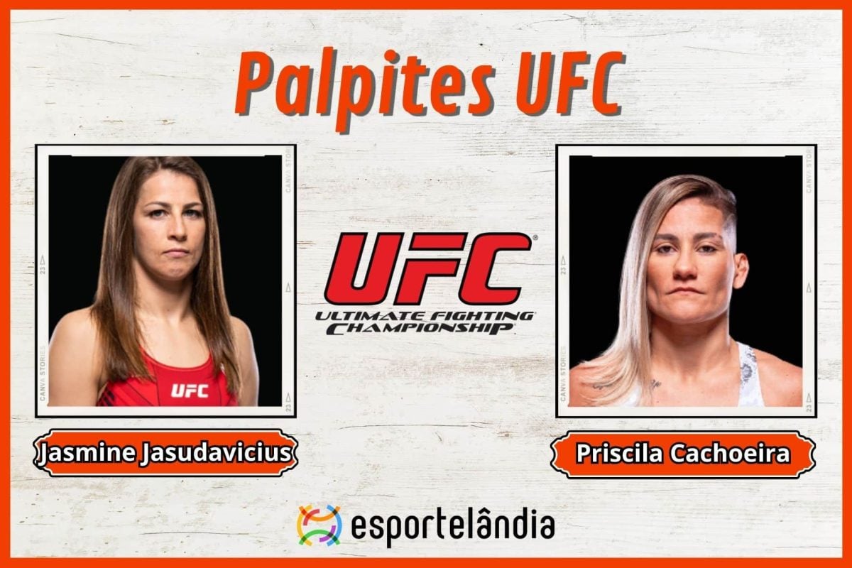 Palpites UFC: Jasmine Jasudavicius x Priscila Cachoeira – 20/01