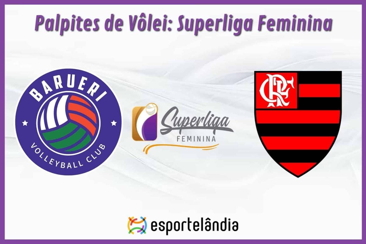Palpites Vôlei: Barueri x Flamengo – 26/01/2024 – Superliga Feminina
