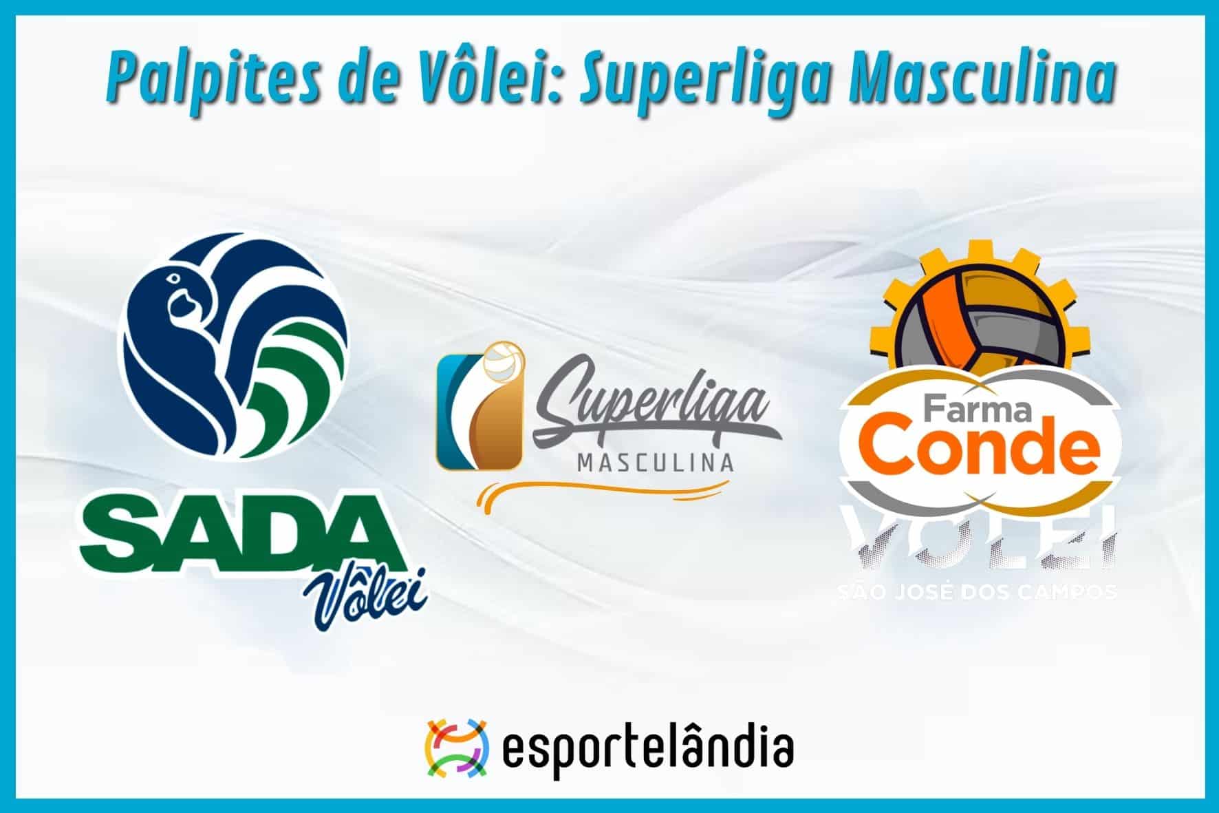 Palpites Vôlei: Sada Cruzeiro x Farma Conde Vôlei – 11/01/2024 – Superliga Masculina