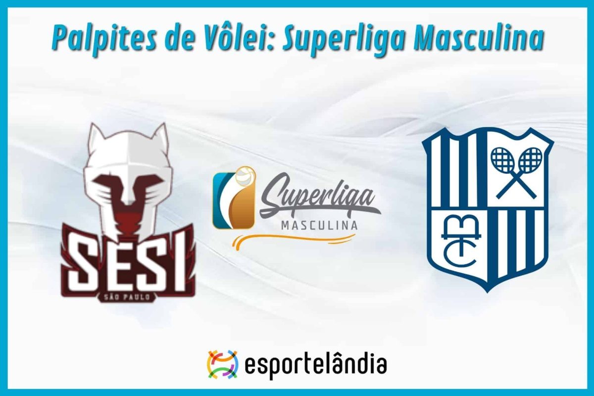 Palpites Vôlei: Sesi Bauru x Minas– 13/11/2024 – Superliga Masculina