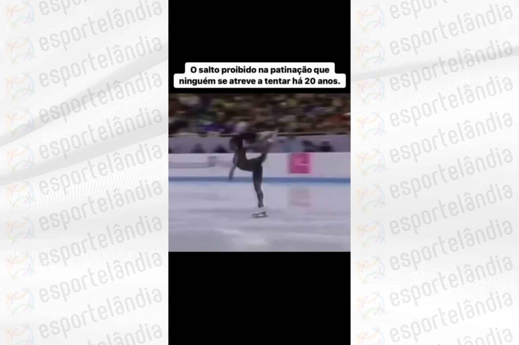  [VÍDEO] Esse é o salto proibido na patinação que ninguém realiza há 20 anos
