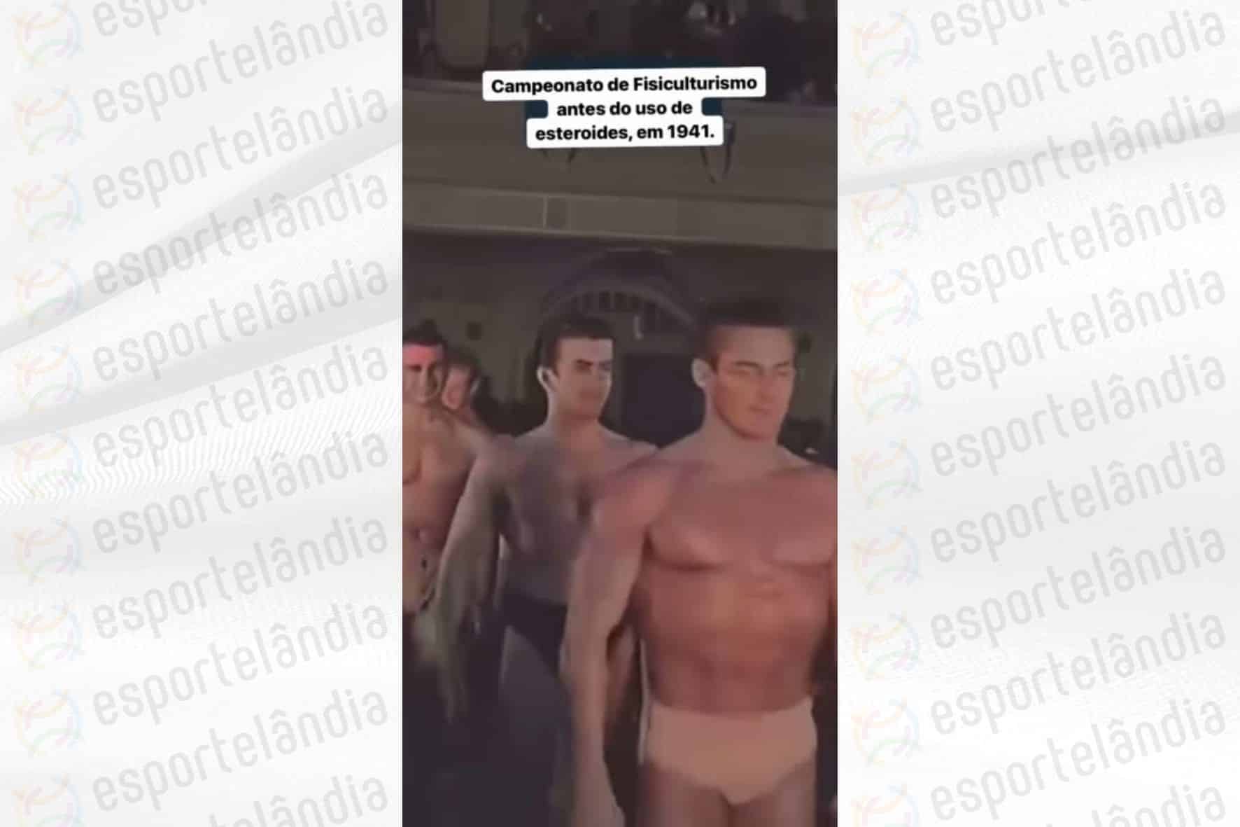 Como eram os bodybuilders antes do uso de anabolizantes?