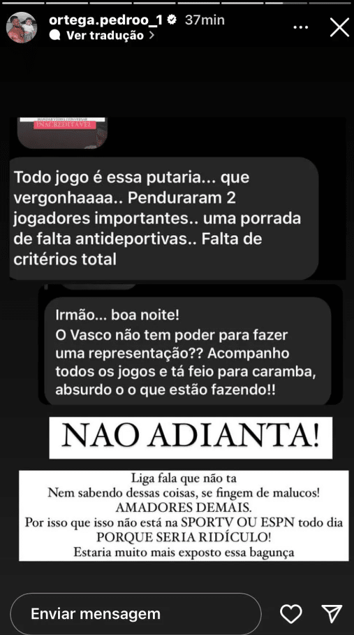 Print - Diretor do Vasco