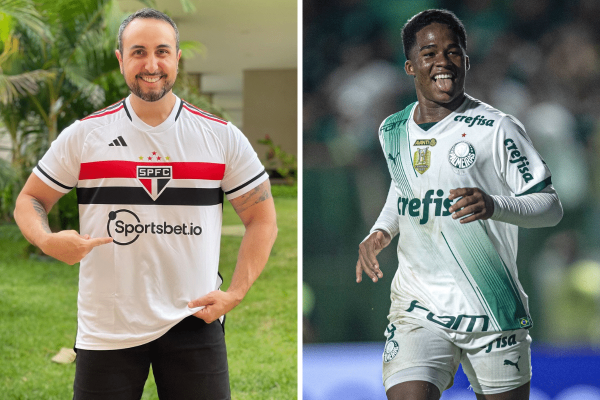 FAKE NATTY? Rodrigo Góes dá veredito sobre físico de Endrick, do Palmeiras