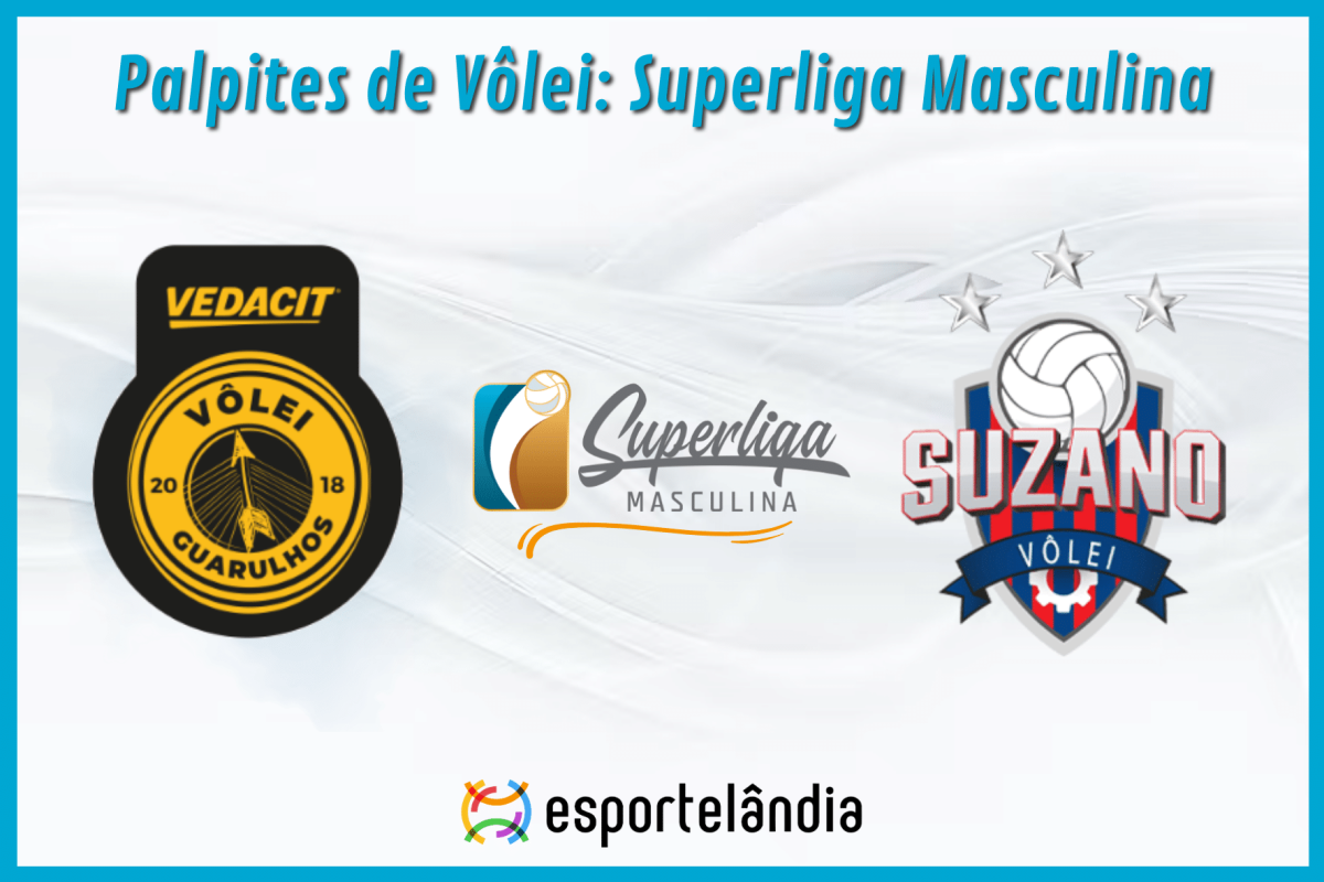 Palpites Vôlei: Vôlei Guarulhos x Suzano Vôlei – 21/01/2024 – Superliga Masculina