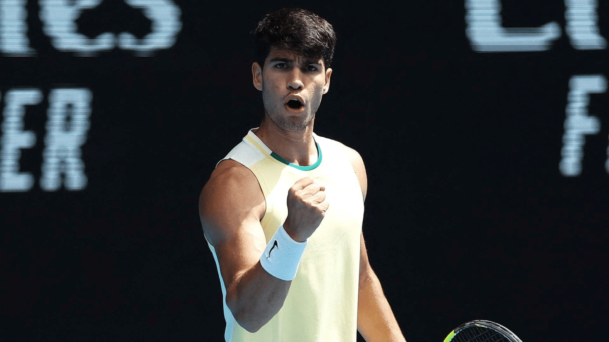 Carlos Alcaraz atinge marca inédita no Australian Open 2024