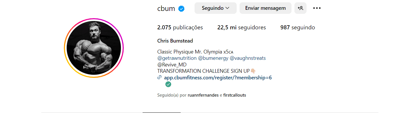 O feito inédito de Cbum que o fará ultrapassar Schwarzenegger