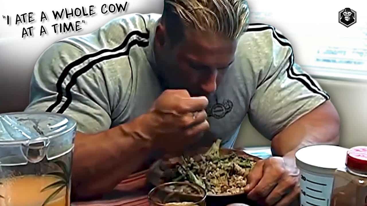 "Pizza, hambúrguer e mais...", a dieta completamente maluca de Jay Cutler quando começou a competir