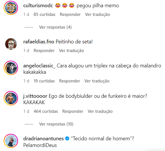 MC Daniel tem discussão com influenciadores do fisiculturismo após polêmica