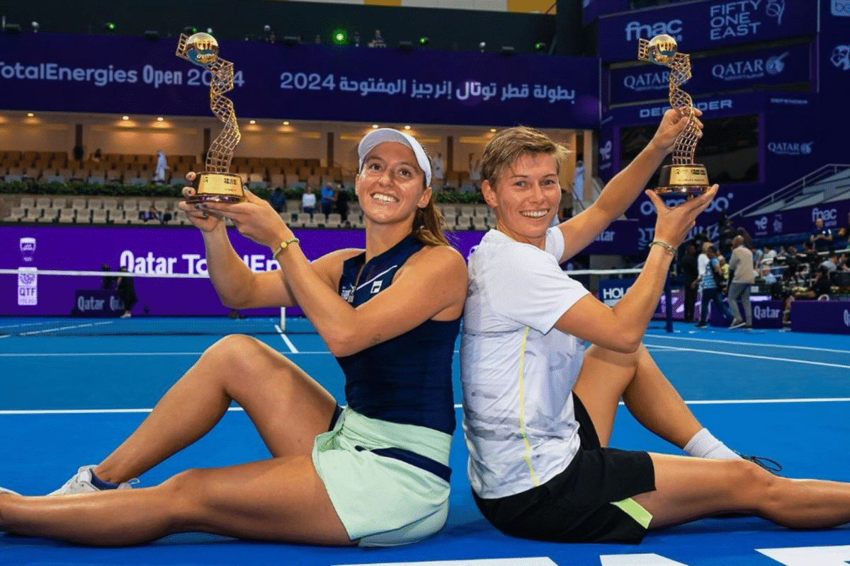 Luisa Stefani bate americanas, vence WTA em Doha e se aproxima de meta importante