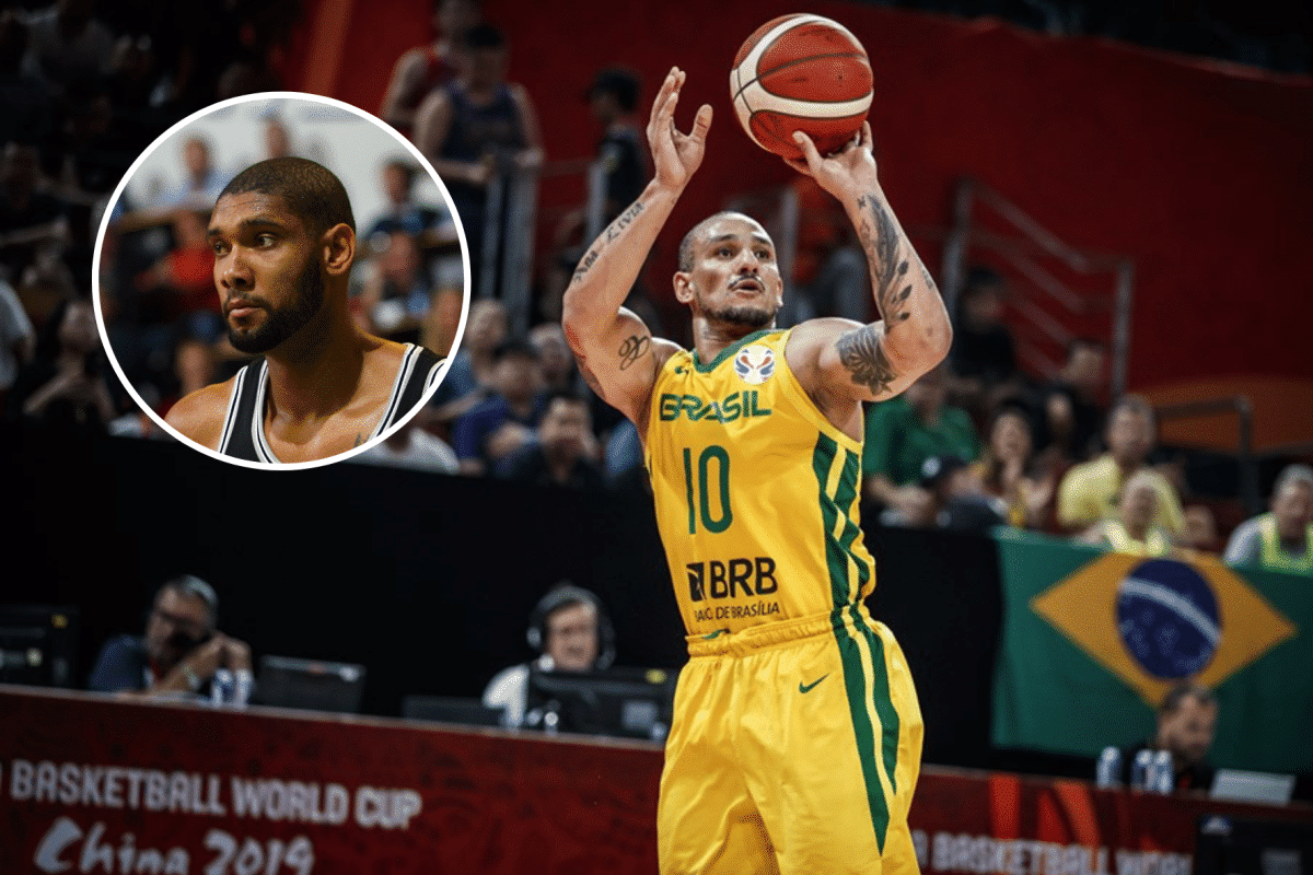 (Vídeo) O LENDÁRIO toco de Alex Garcia em Tim Duncan que lhe deu uma vaga na NBA