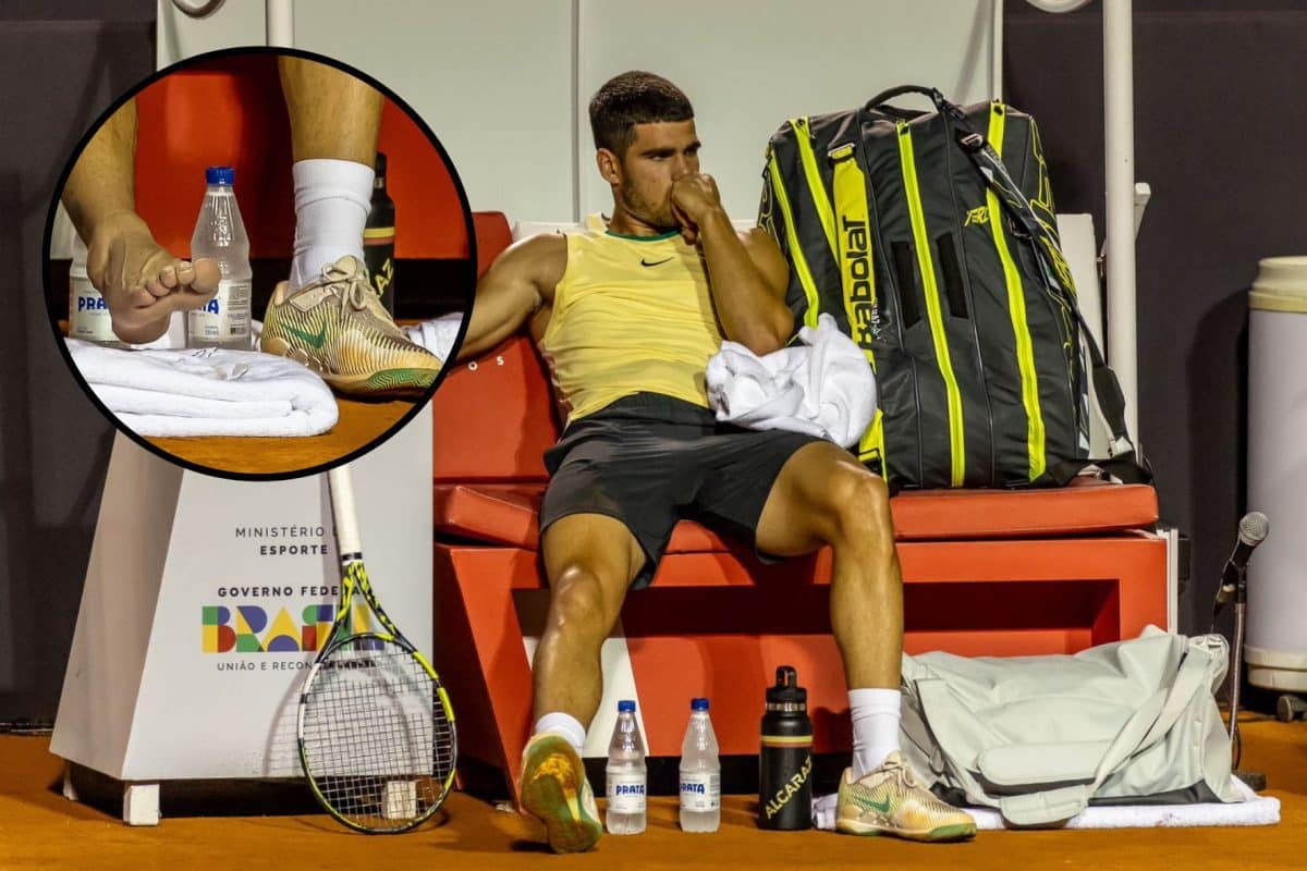 Especialistas criticam tour da ATP pelo alto número de lesões de Carlos Alcaraz