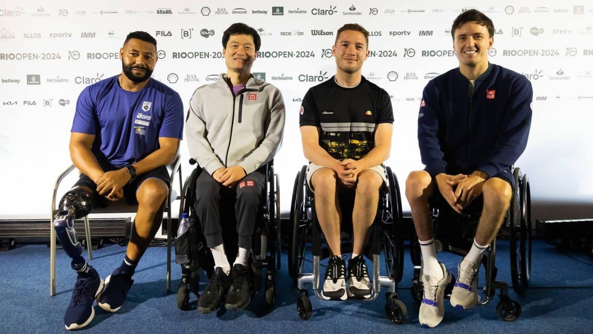 Rio Open reúne lendas do tênis em cadeira de rodas para torneio histórico