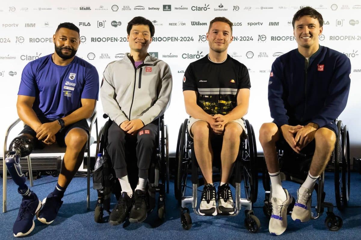Rio Open reúne lendas do tênis em cadeira de rodas para torneio histórico