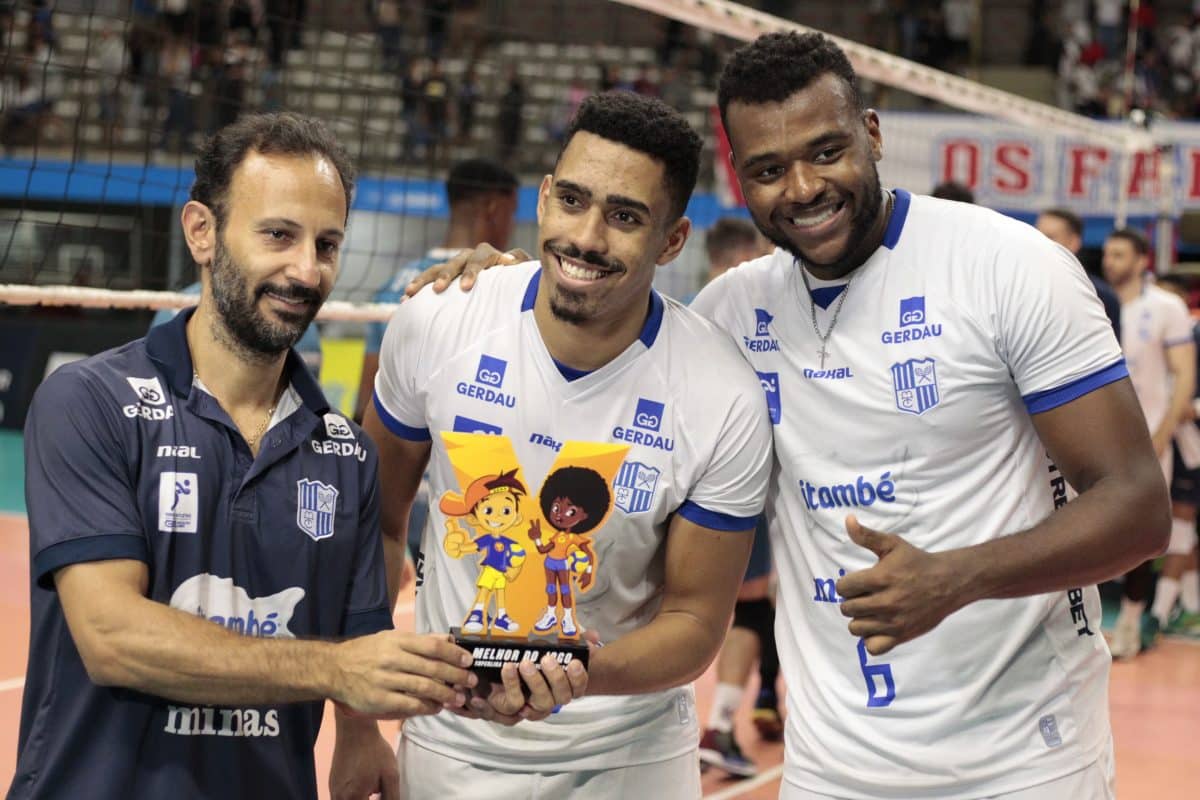 Levantador do Minas revela estratégia para reviravolta na Superliga Masculina: “Um passo muito importante foi…”