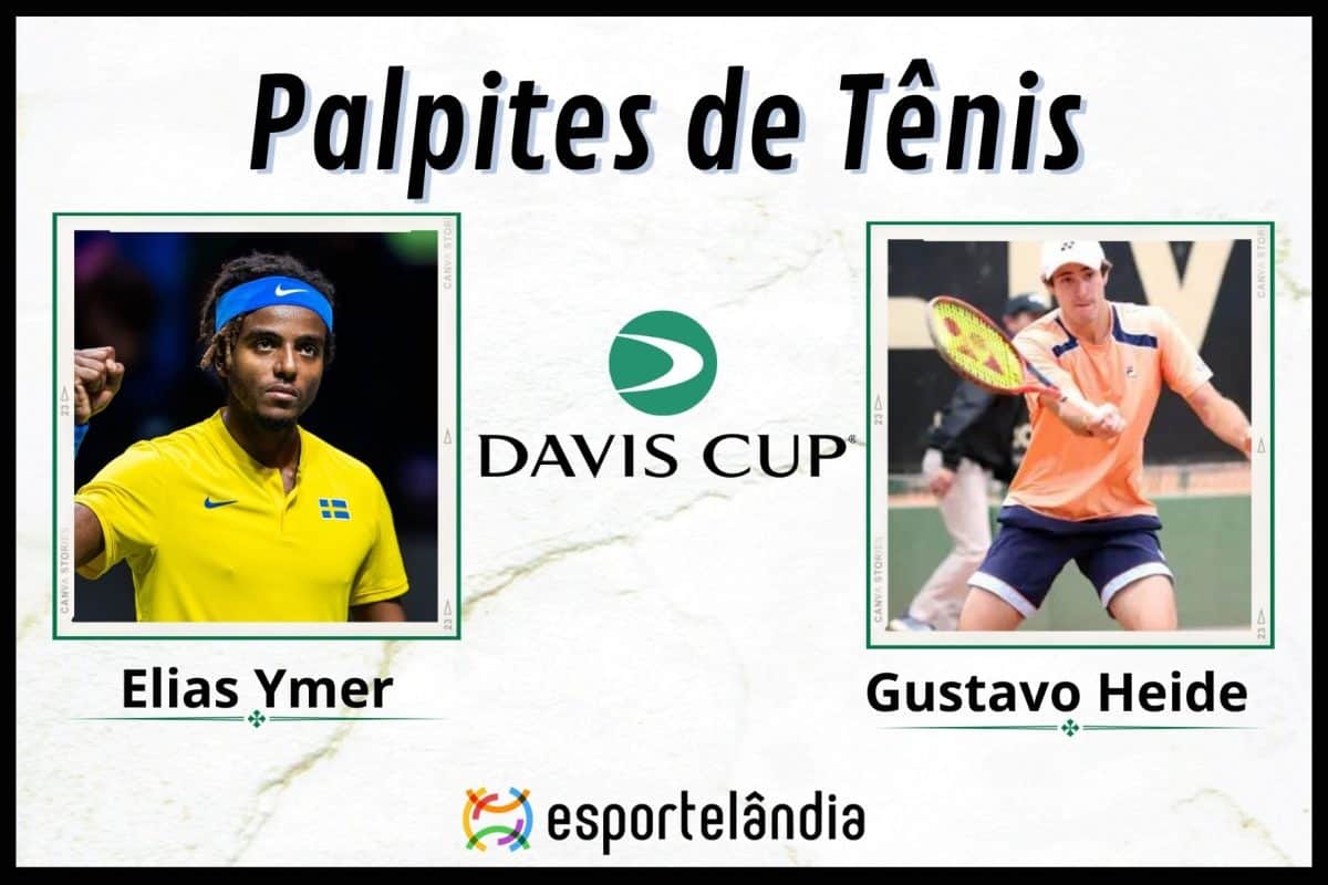 Palpites Tênis: Elias Ymer x Gustavo Heide – 02/02 – Copa Davis