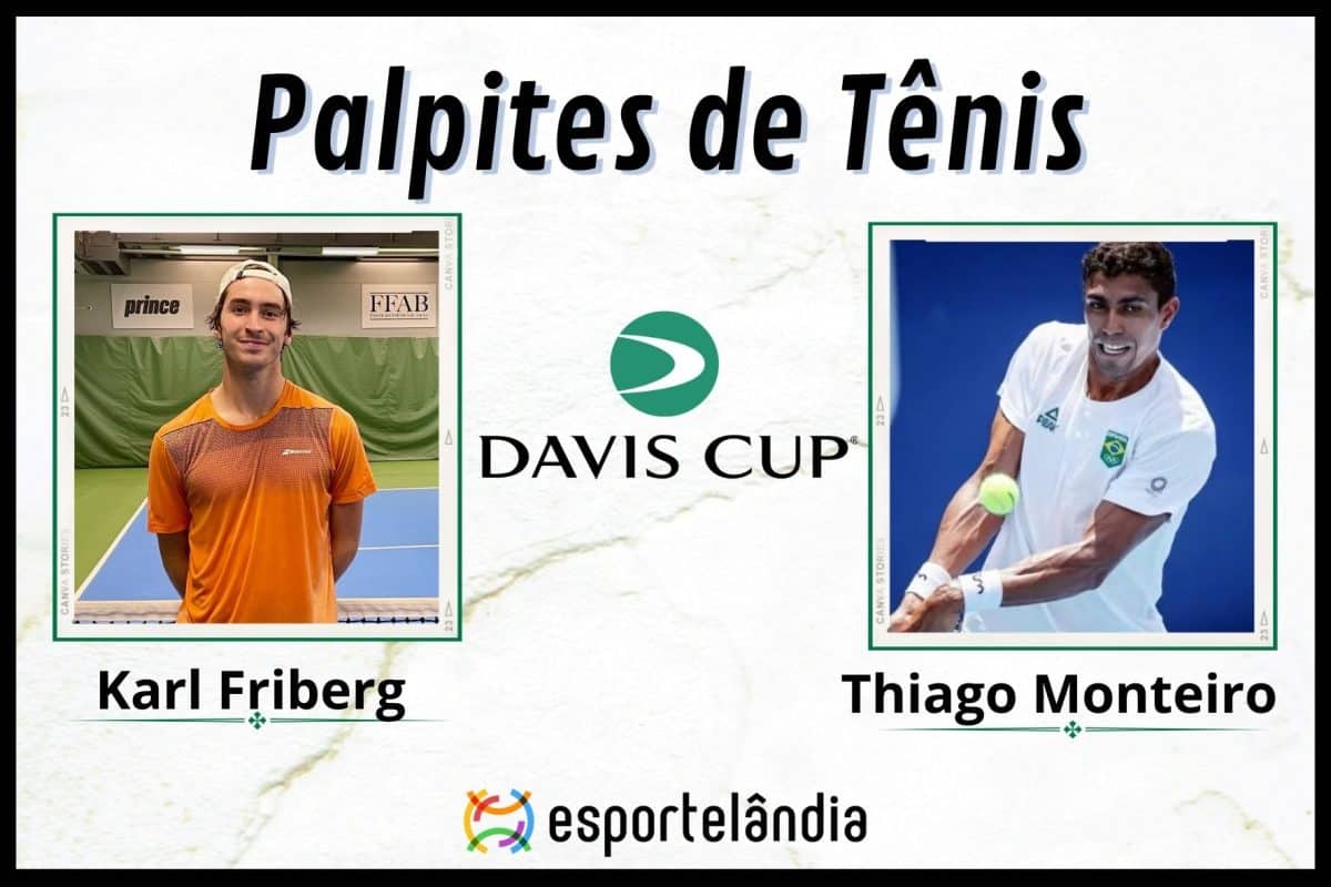 Palpites Tênis: Karl Friberg x Thiago Monteiro – 02/02 – Copa Davis