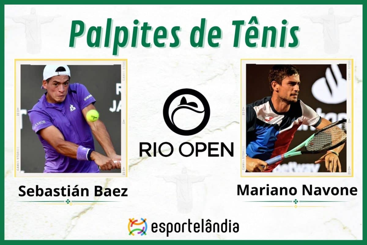 Palpites Tênis: Sebastián Baez x Mariano Navone – 25/02 – Rio Open
