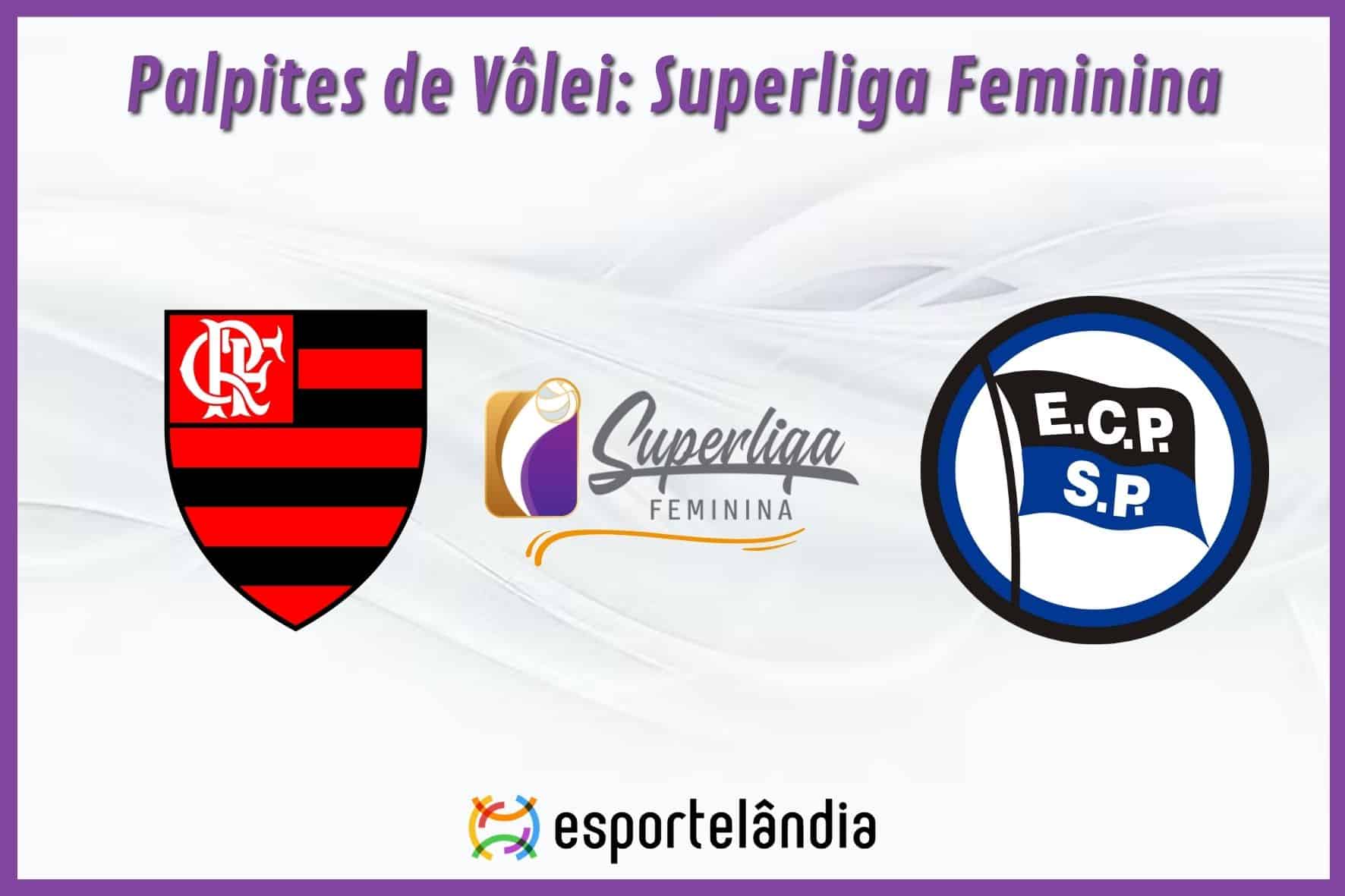Palpites Vôlei: Flamengo x Pinheiros – 01/02/2024 – Superliga Feminina
