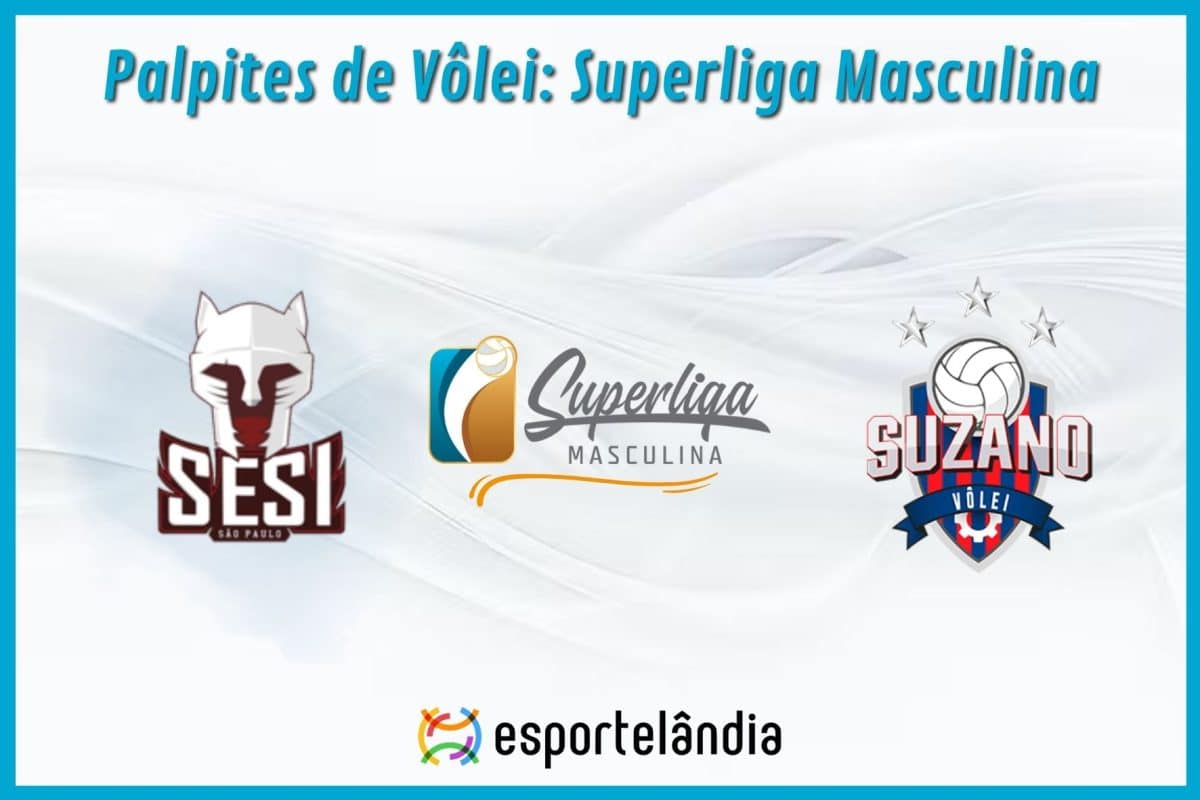 Palpites Vôlei: SESI Bauru x Suzano – 04/02/2024 – Superliga Masculina