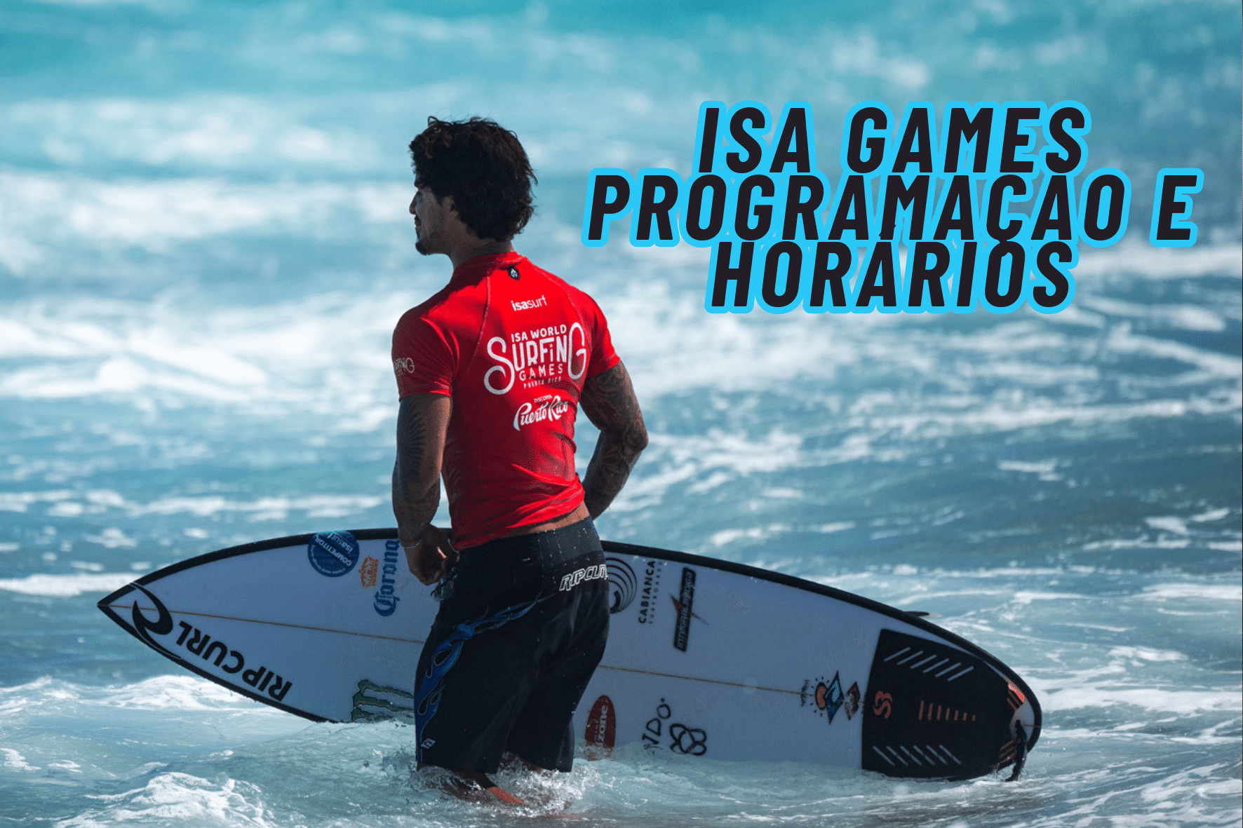 ISA Games – Programação e horários do Pré-Olímpico de Surf