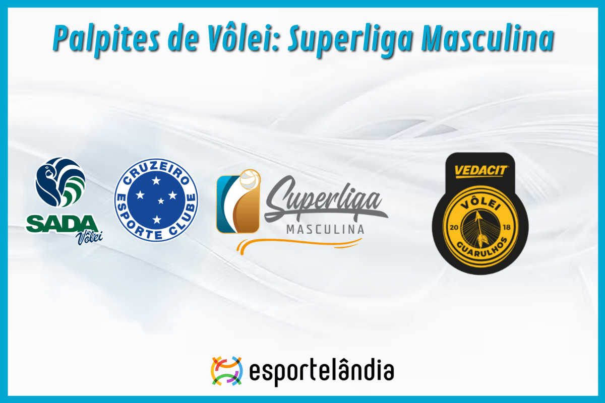 Palpites Vôlei: Sada Cruzeiro x Vedacit Vôlei Guarulhos – 09/02/2024 – Superliga Masculina