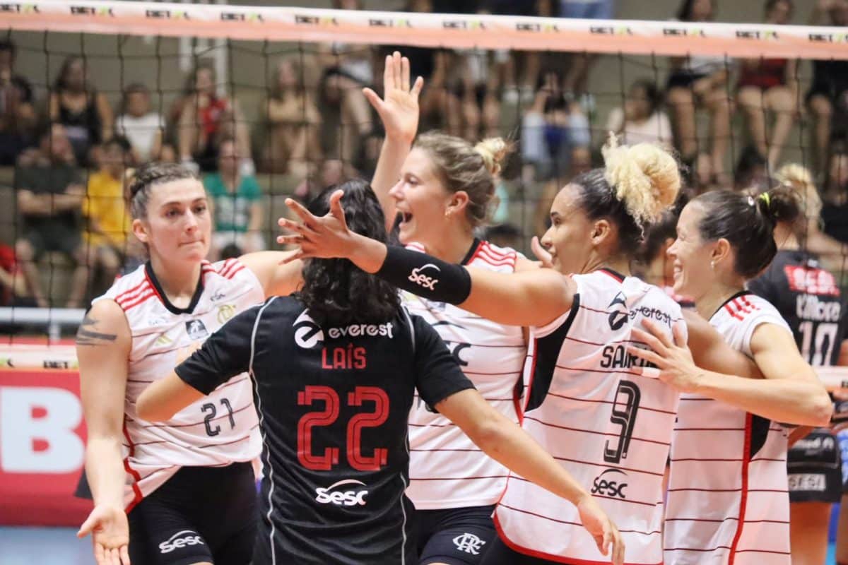 Com Brie King, Sesc Flamengo tem trio espetacular que marcou mais de 50 aces na Superliga Feminina