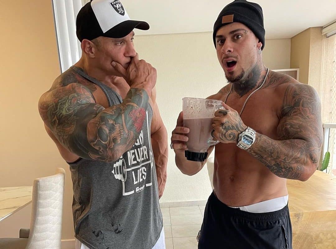 Fábio Giga revela a Cariani o segredo para ficar gigante no fisiculturismo