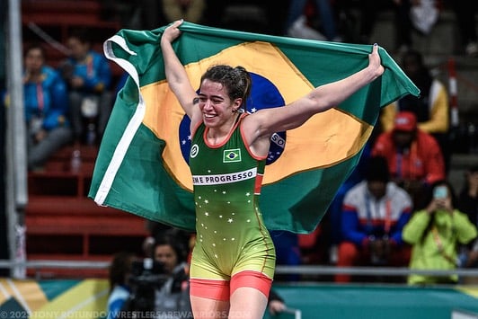 Paris 2024: atletas brasileiros disputam vaga no wrestling em campeonato no México