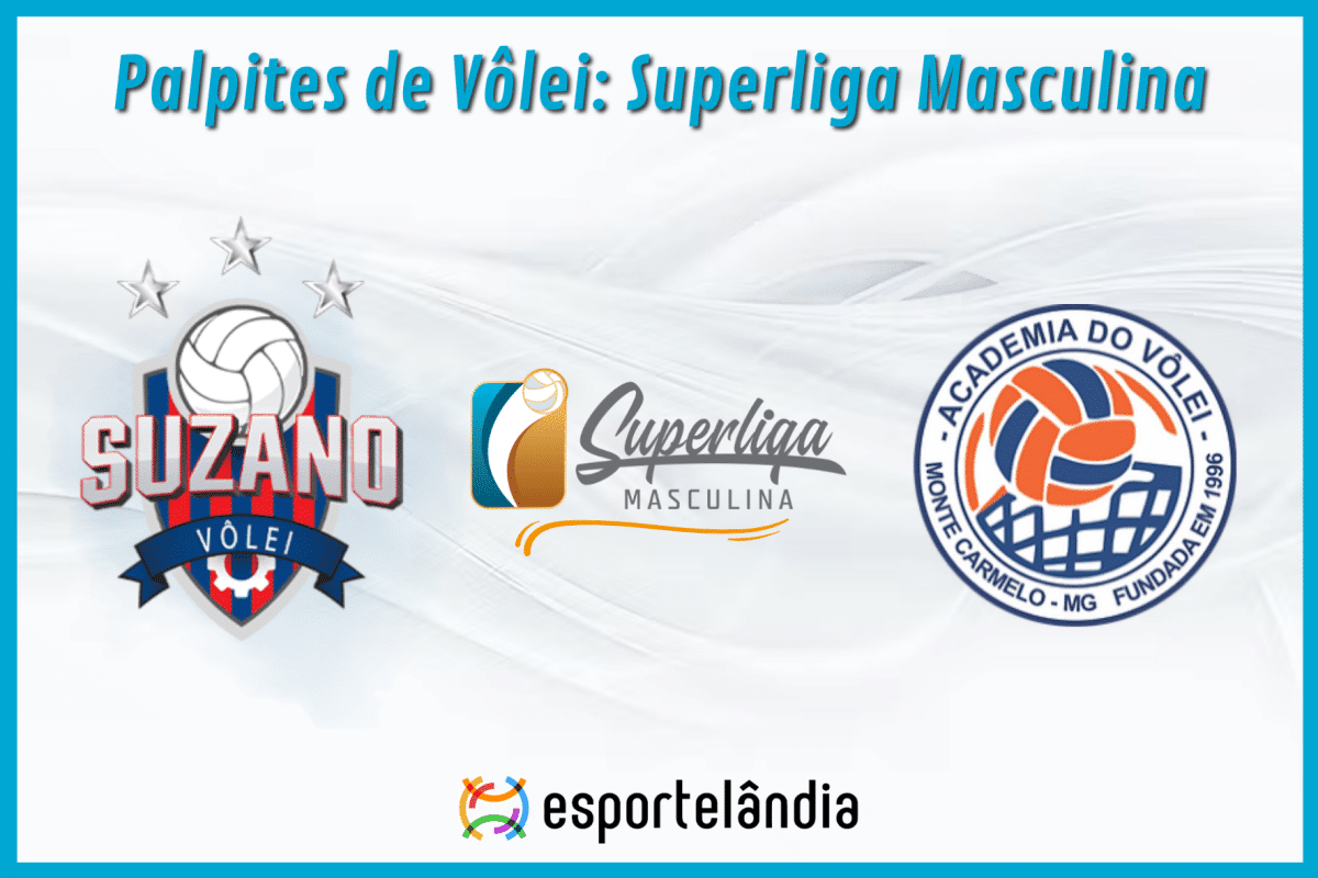 Palpites Vôlei: Suzano Vôlei x Monte Carmelo – 24/02/2024 – Superliga Masculina