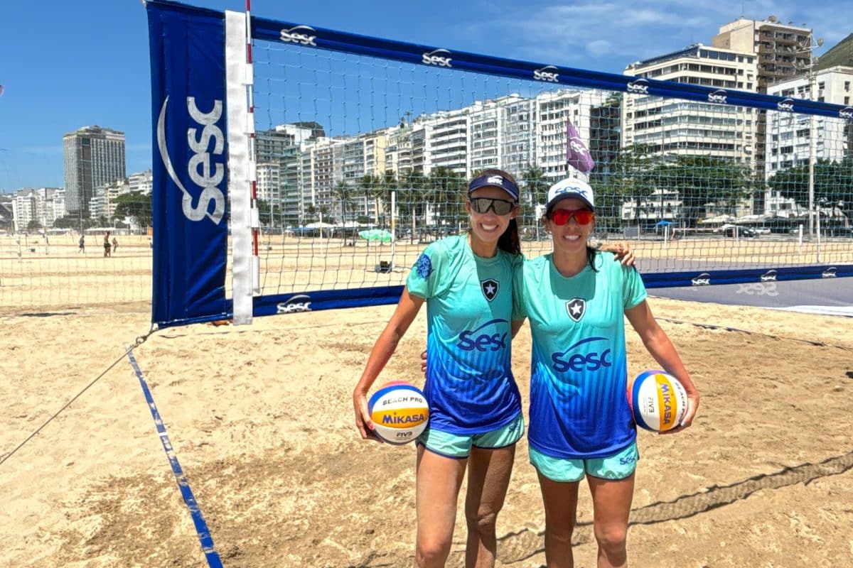 Botafogo reedita dupla multicampeã Talita e Taiana no vôlei de praia