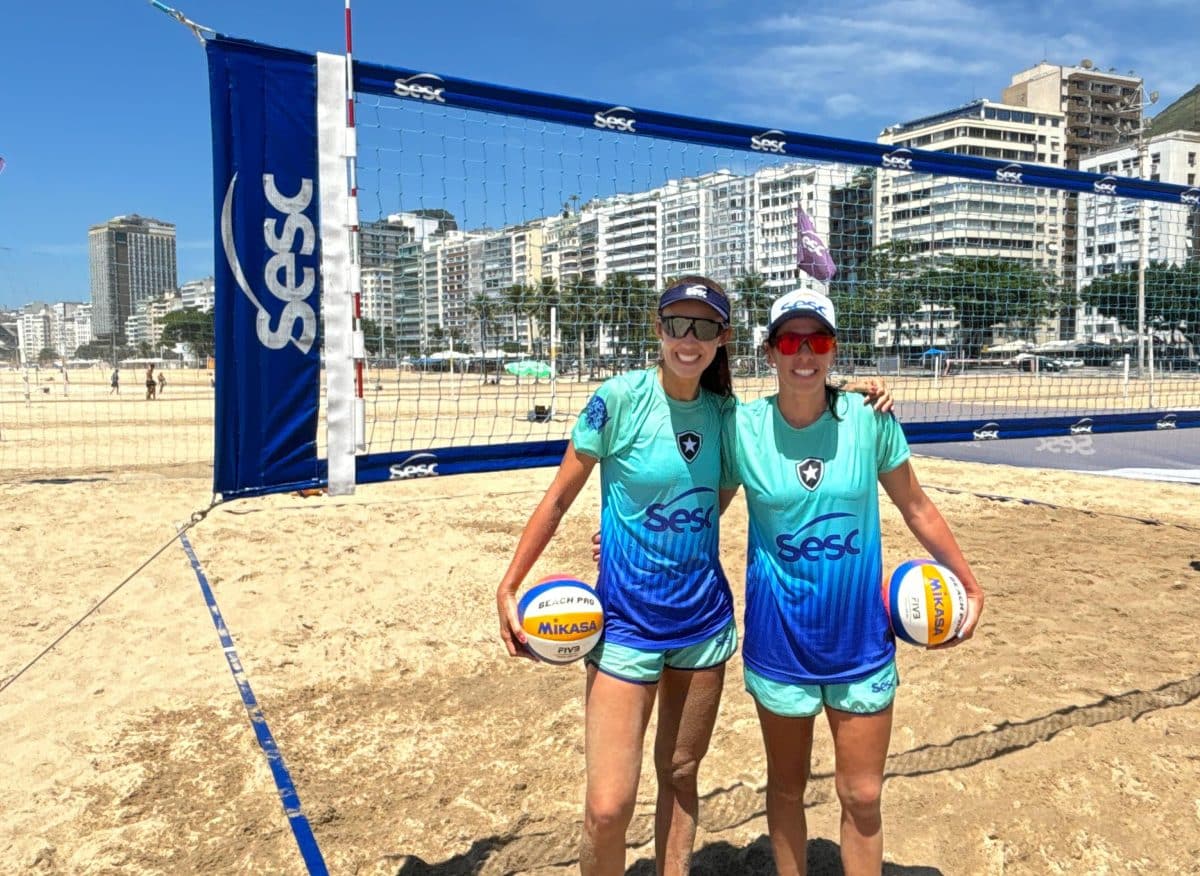 Botafogo reedita dupla multicampeã Talita e Taiana no vôlei de praia
