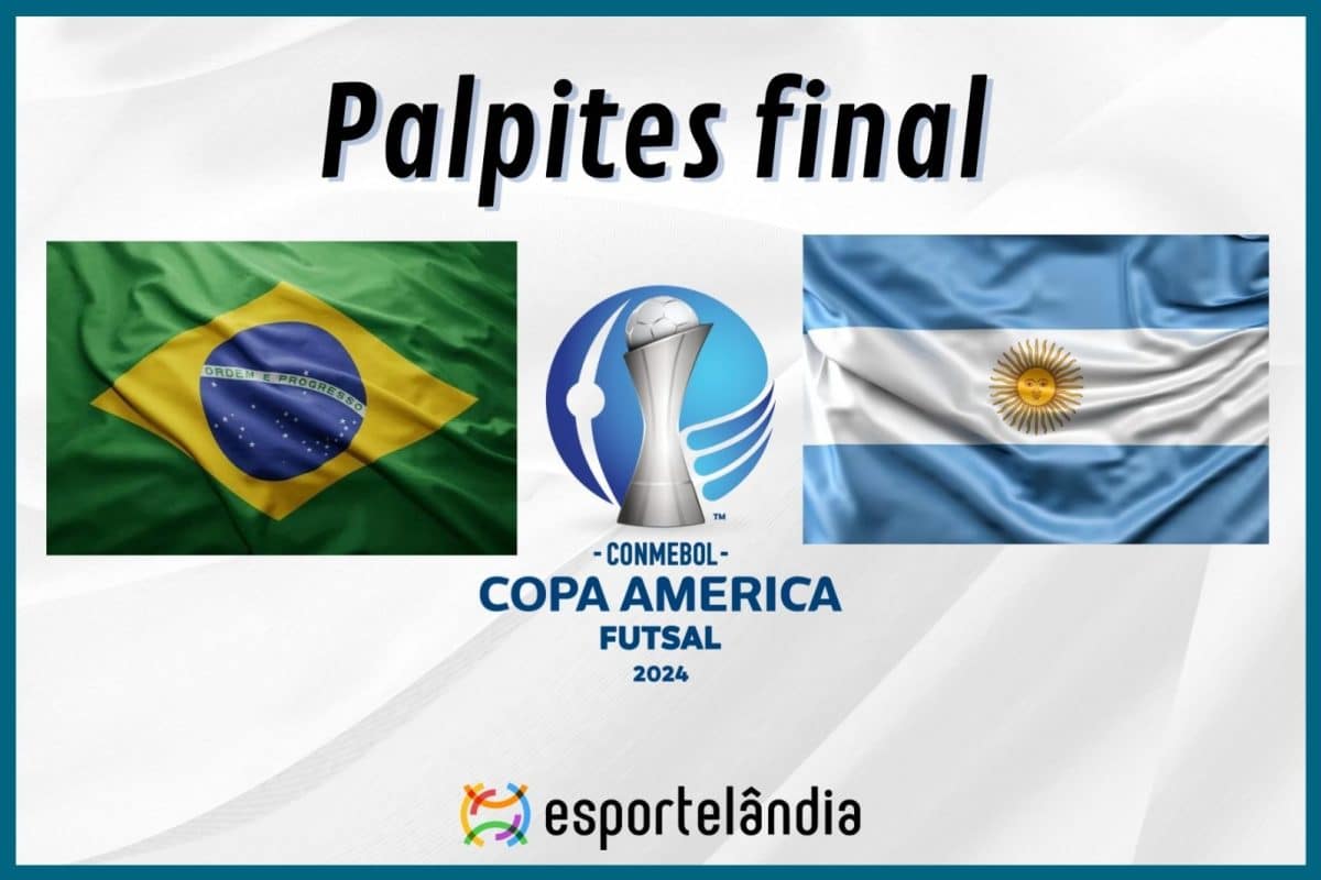 Palpites futsal: Brasil x Argentina – Copa América – 10/02/2024