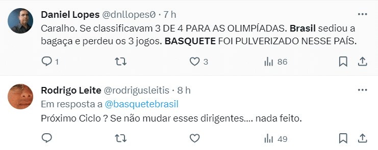 Brasil é eliminado em casa no basquete feminino e vira piada nas redes sociais