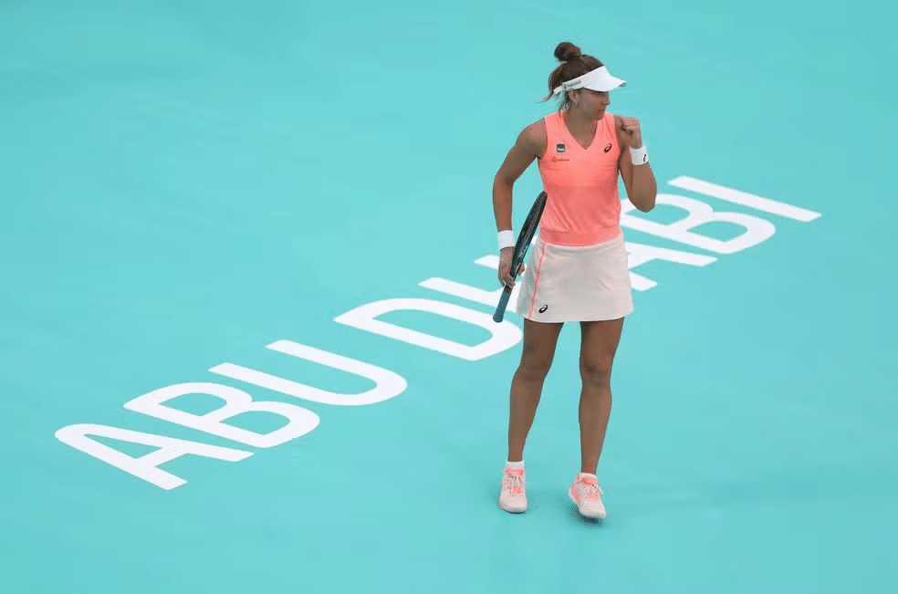 Bia Haddad avança em Abu Dhabi com direito a recorde da WTA