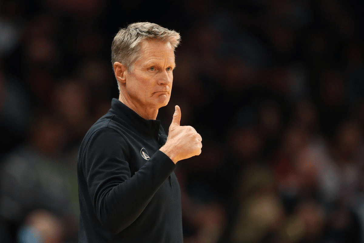 Steve Kerr e comissão técnica dos Warrios se rendem ao talento de Gui Santos
