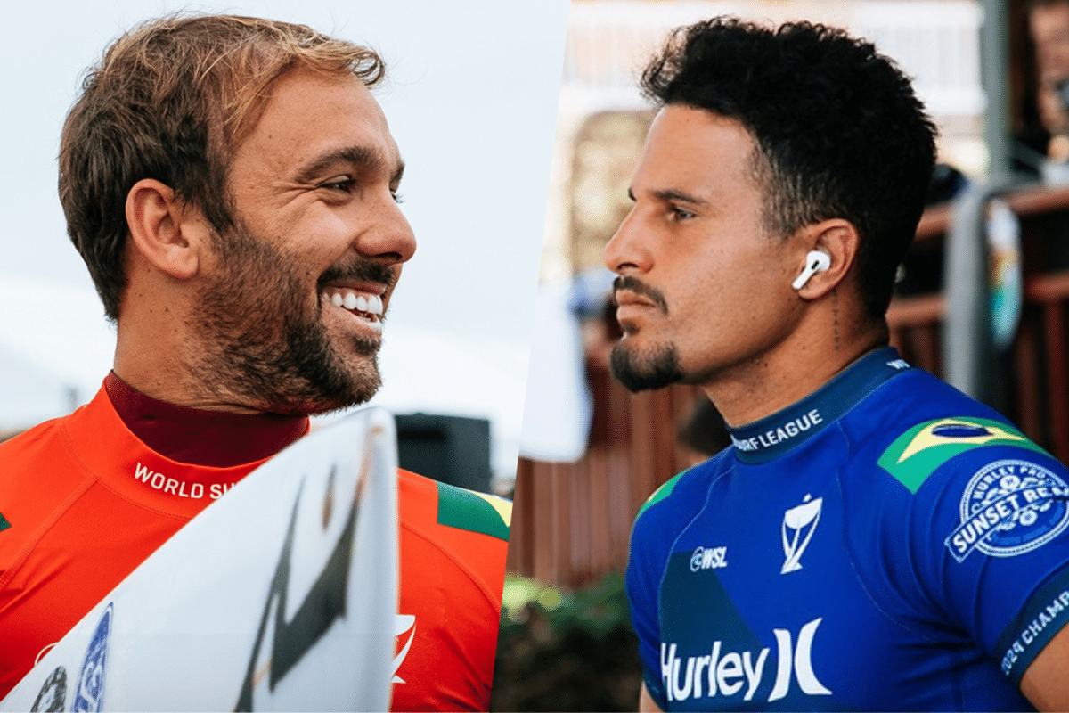 (Vídeo) Batalha de aéreos! Italo Ferreira e Caio Ibelli mostram força em Peniche