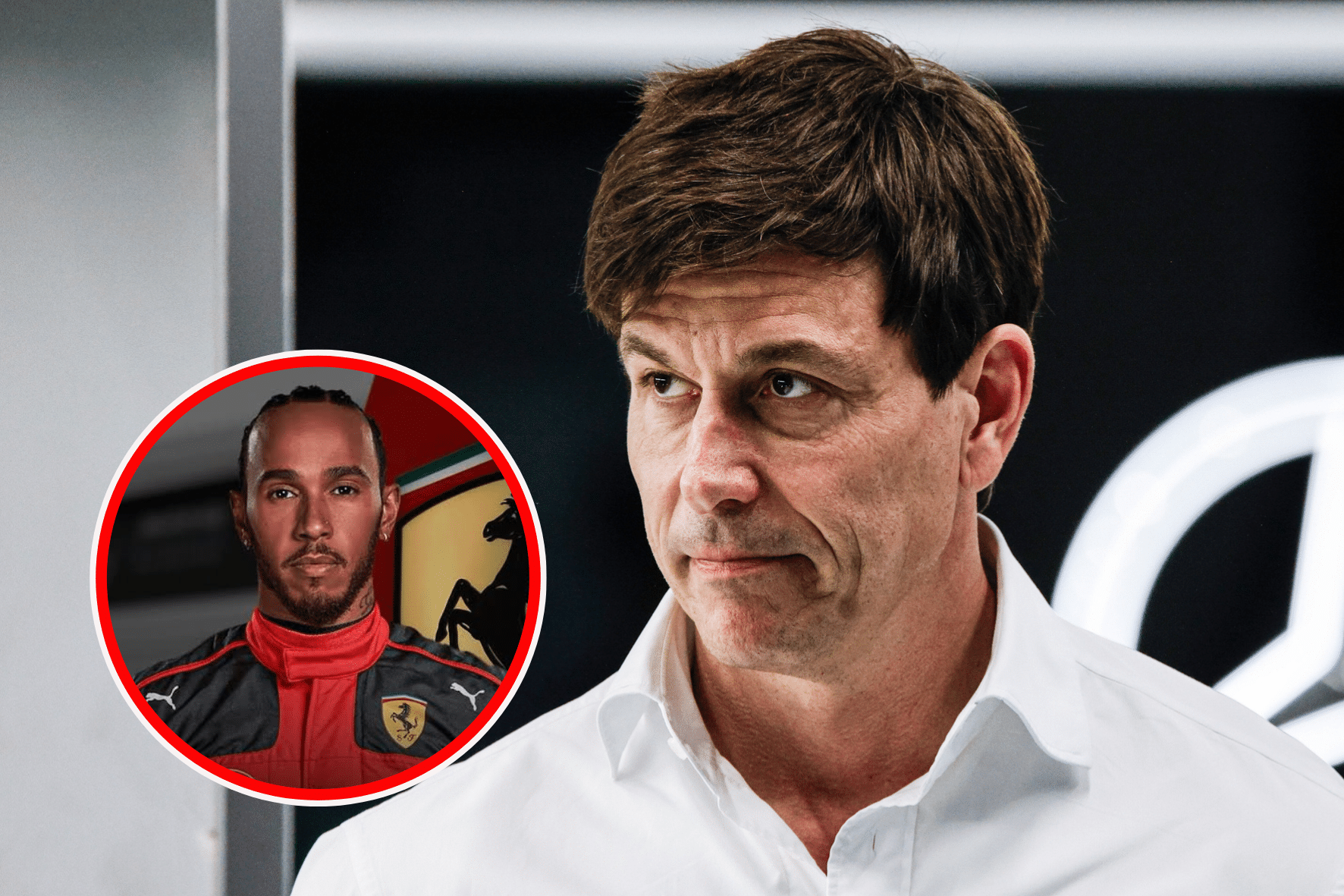 Amargurado? Toto Wolff dispara sobre Hamilton: “Não combina com vermelho”