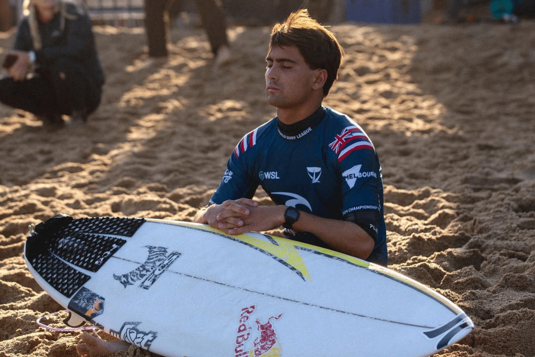 A pressão do corte faz outra vítima em novato da WSL: “Chorei muito”