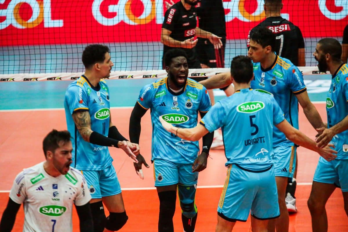 NA FINAL! Sada Cruzeiro vence e terá adversário inédito na decisão da Copa Brasil de vôlei