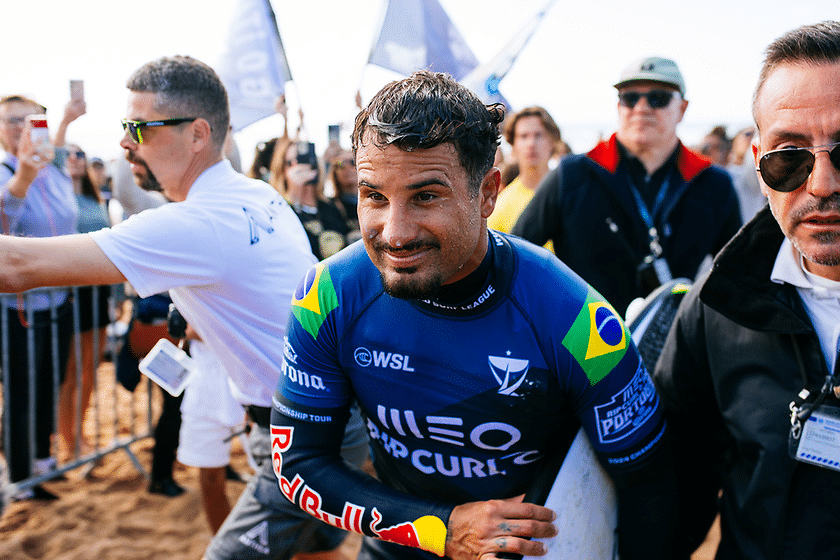 Italo Ferreira lamenta eliminação e brinca: “Uma hora a tapioca vira”